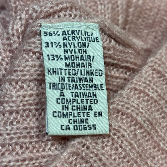 NWOT RW&CO. Blush Knit Sweater with Bell Sleeves - Picture 9 of 9